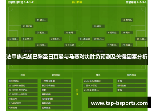 法甲焦点战巴黎圣日耳曼与马赛对决胜负预测及关键因素分析 法甲焦点战巴黎圣日耳曼与马赛对决胜负预测及关键因素分析