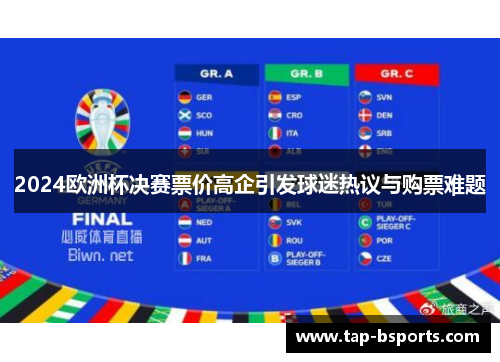 2024欧洲杯决赛票价高企引发球迷热议与购票难题